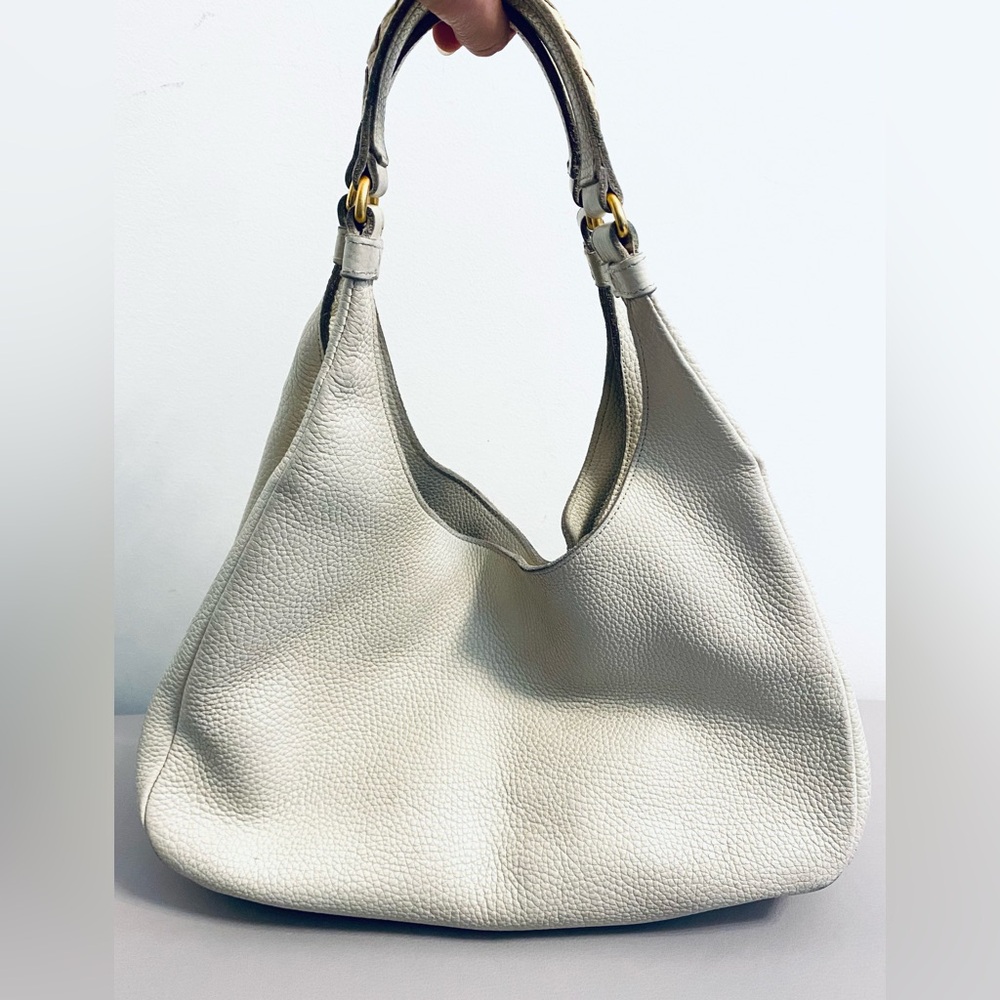 Bottega Veneta off white Leather Purse - Picture 1 of 9